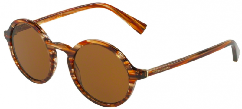 Dolce & gabbana 2024 49mm round sunglasses