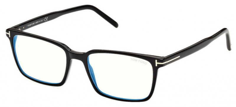 TOM FORD FT5802-B/001 - Prescription Glasses Online | Lenshop.eu